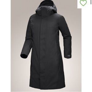 Arc’Teryx Black Patera Parka Women’s Large NWOT